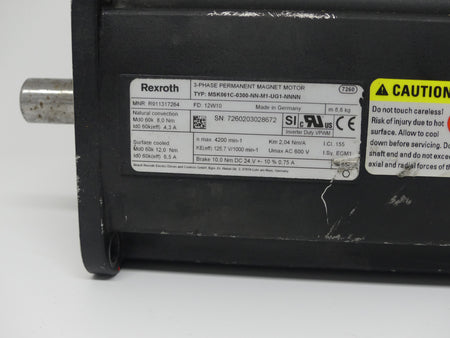 Rexroth MSK061C-0300-NN-M1-UG1-NNNN (beschädigt-s.Bilder)