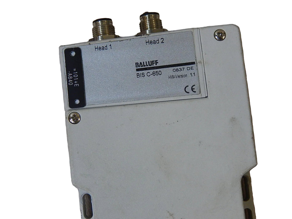 Balluff Identification-System BIS C-6002-019- 03-ST11  BIS C-650 Used