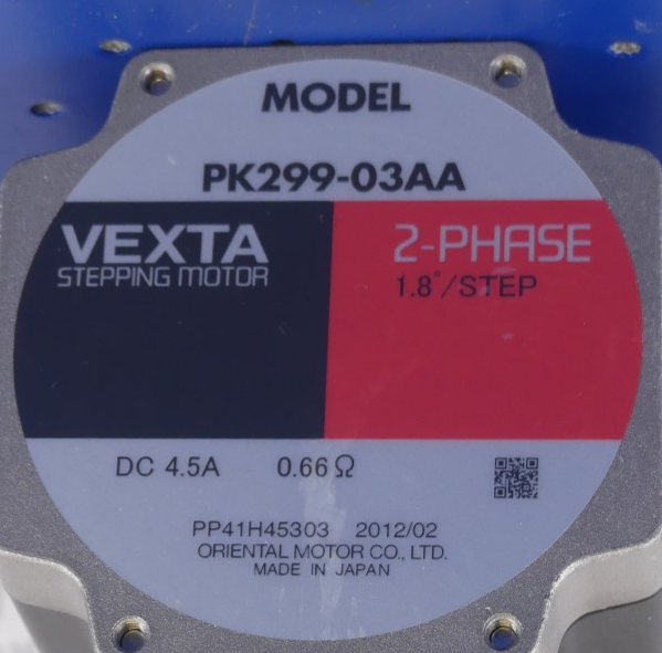 VEXTA STEPPING MOTOR PK299-03AA