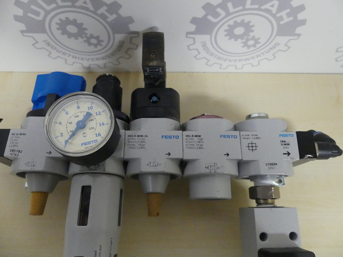 FESTO HE-D-MINI, LFR-D-MINI, HEE-D-MINI-24, HEL-D-MINI, FRM-D-MINI