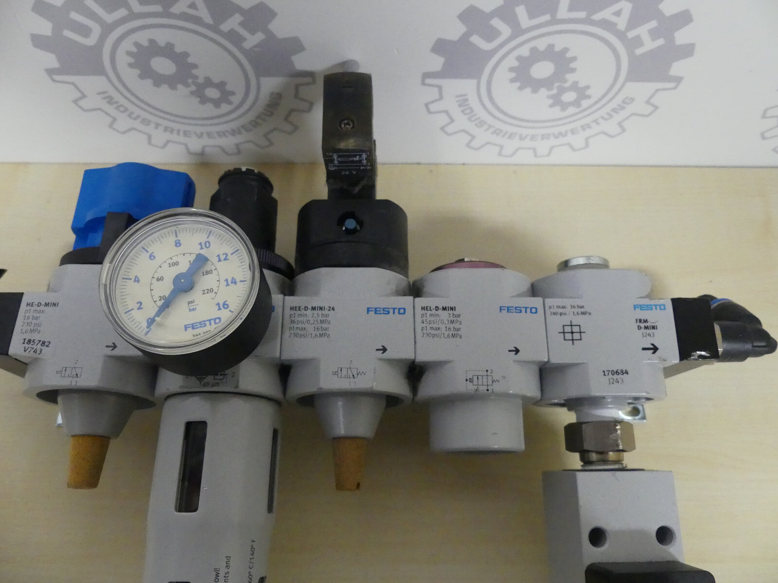 FESTO HE-D-MINI, LFR-D-MINI, HEE-D-MINI-24, HEL-D-MINI, FRM-D-MINI