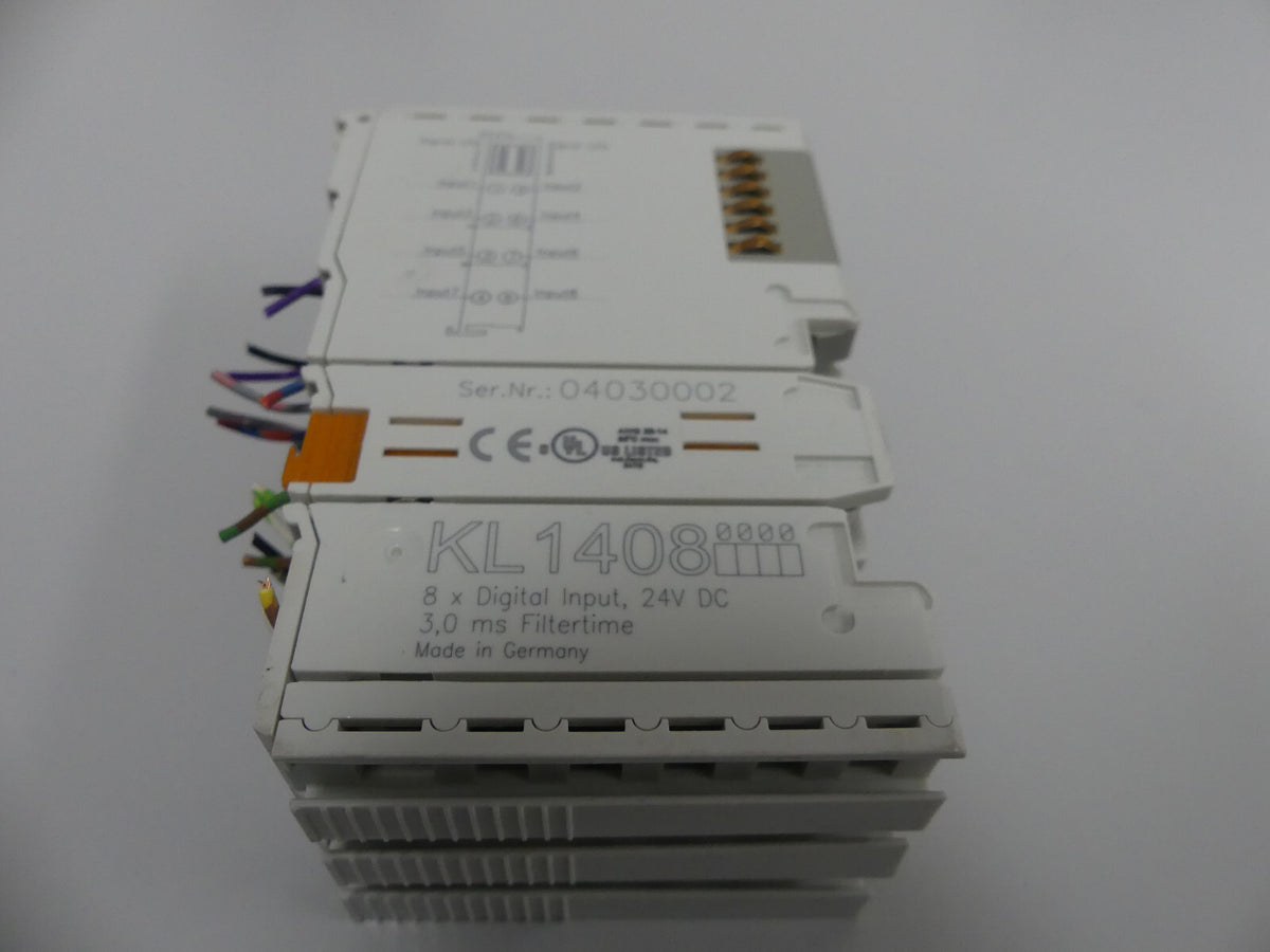 3x Beckhoff KL1408