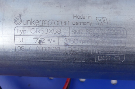 DUNKERMOTOREN  GR 53X58  + PLG 52
