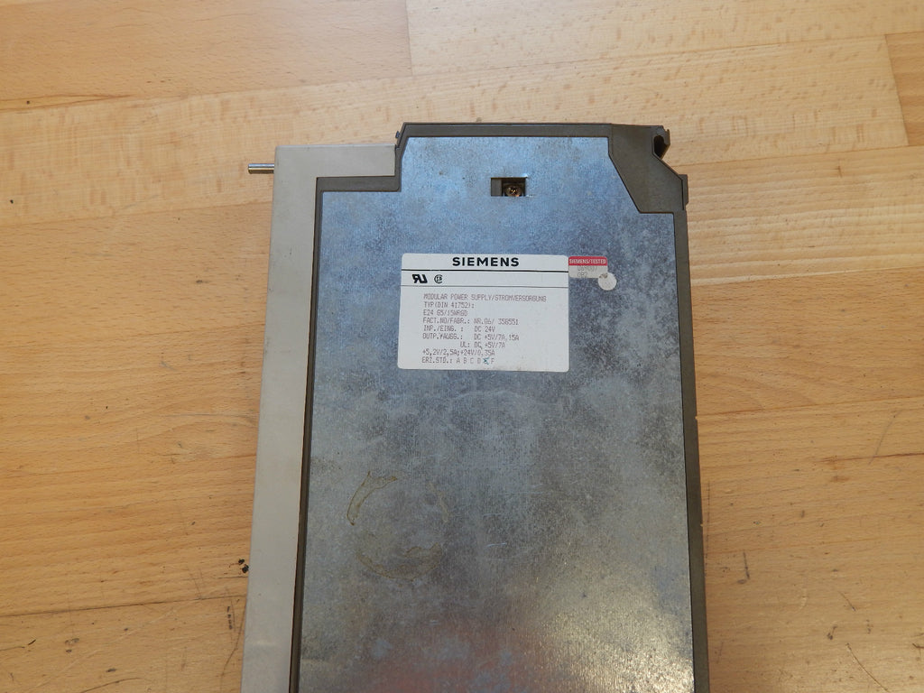 SIEMENS, 6ES5 595-7ND12, Stromversorgung, 6ES5 595-7ND12