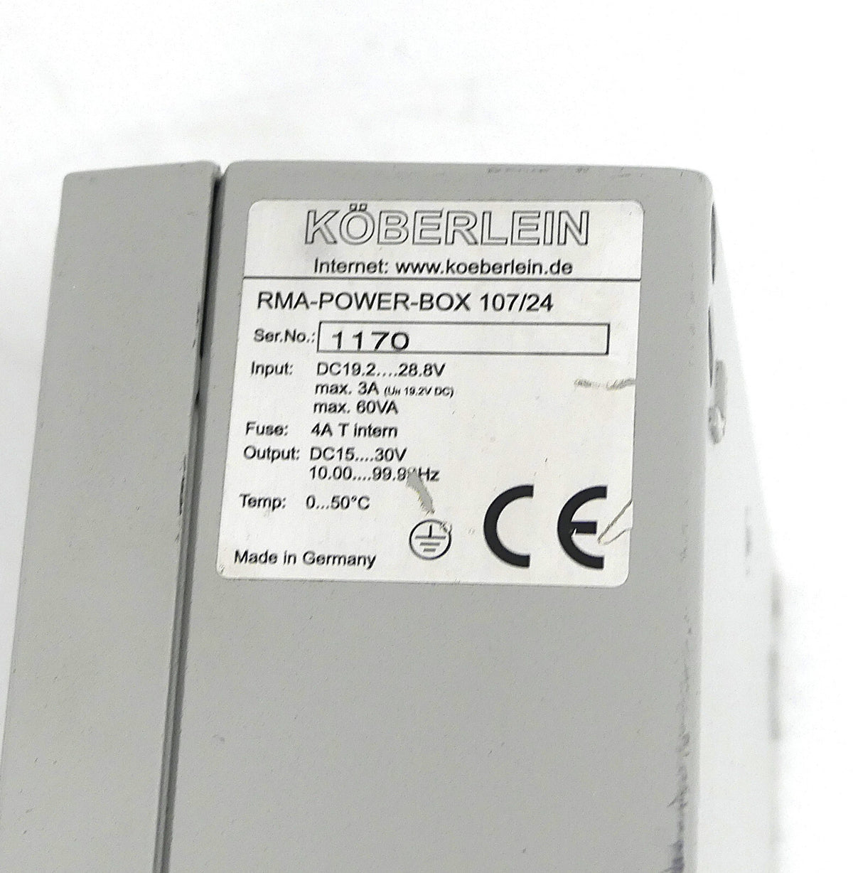 KÖBERKEIN RMA-POWER-BOX 107/24