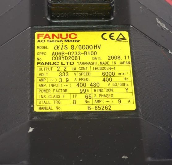 FANUC ais 8/600HV A06B-0233-B100