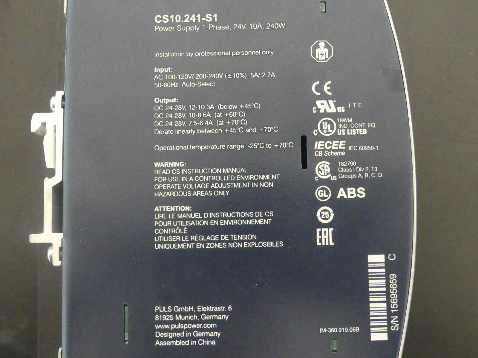 PULS QS10.241-S1