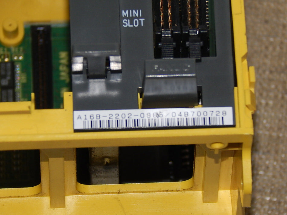  Fanuc I/O Netzteil Platte, A16B-2202-0985/04B700728 + A02B-0218 used