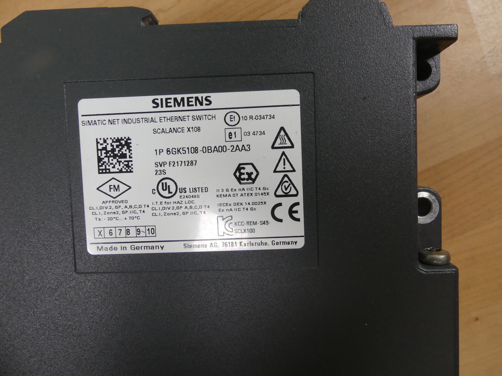 Siemens Simatic Net 6GK5108-0BA00-2AA3