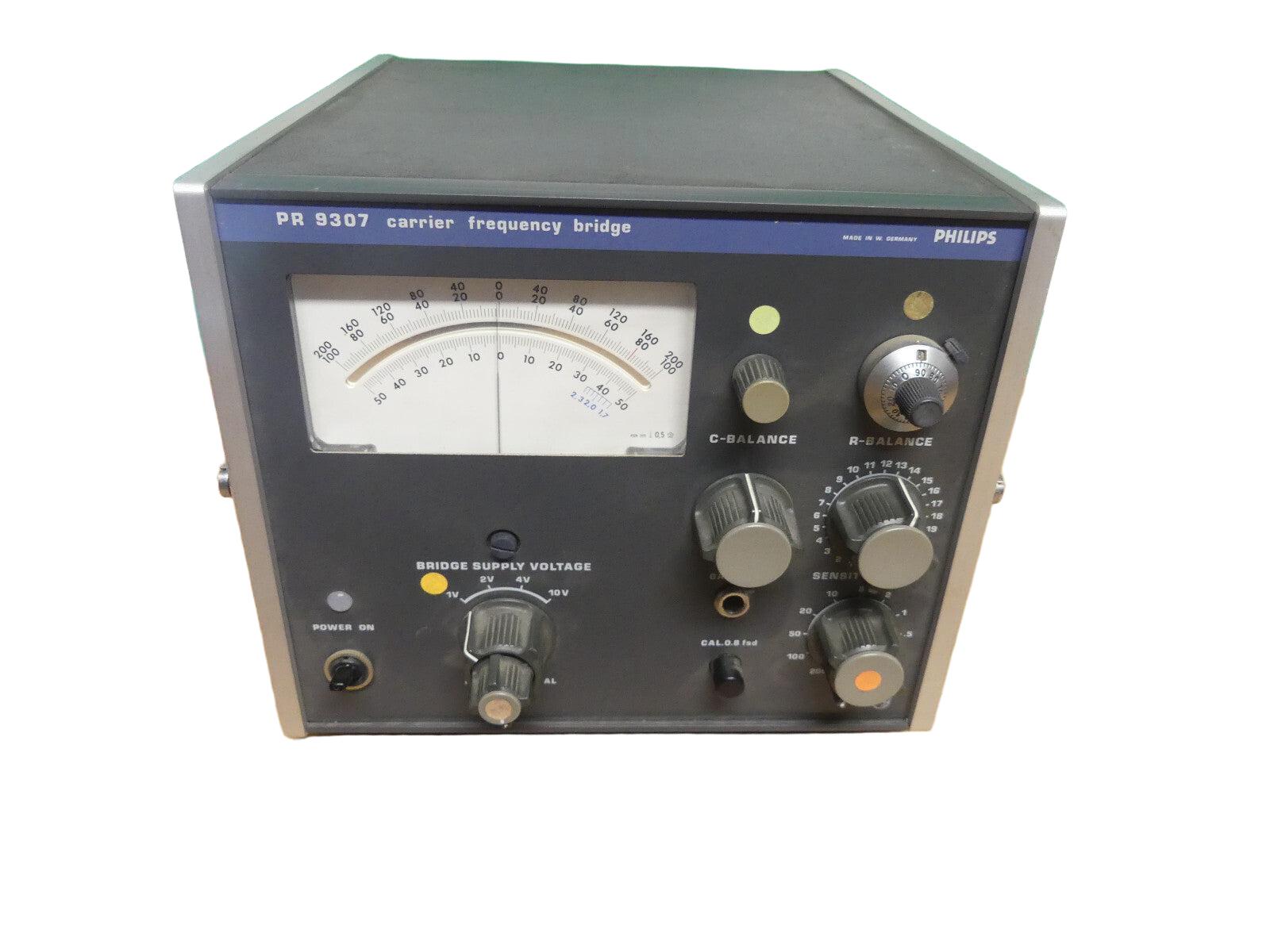 Philips PR 9307 carrier frequency bridge