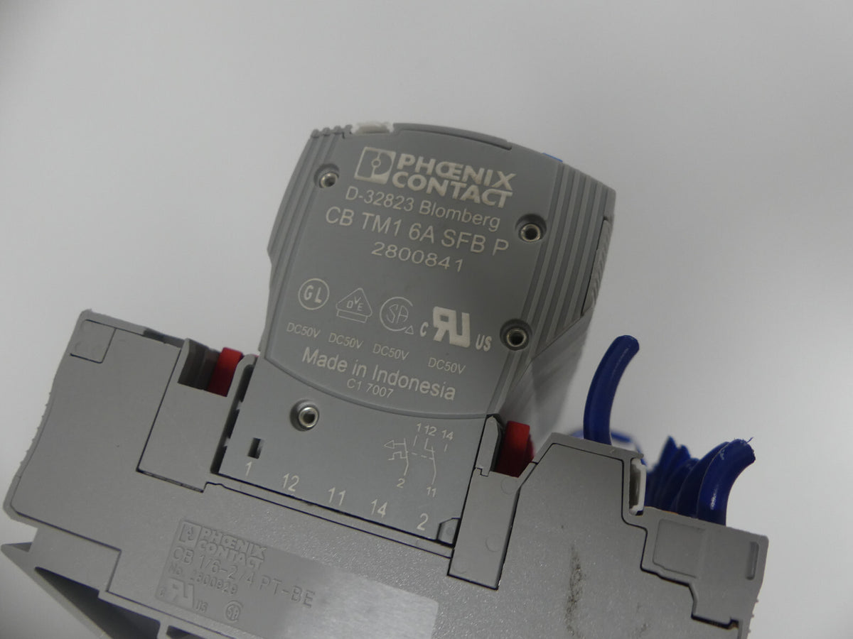 16x Phoenix Contact CB TM1 6A SFB P