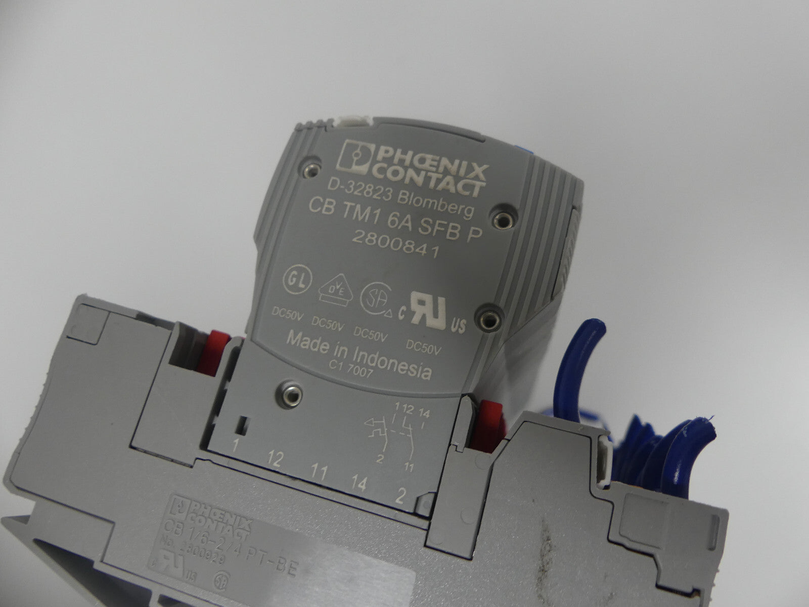 16x Phoenix Contact CB TM1 6A SFB P