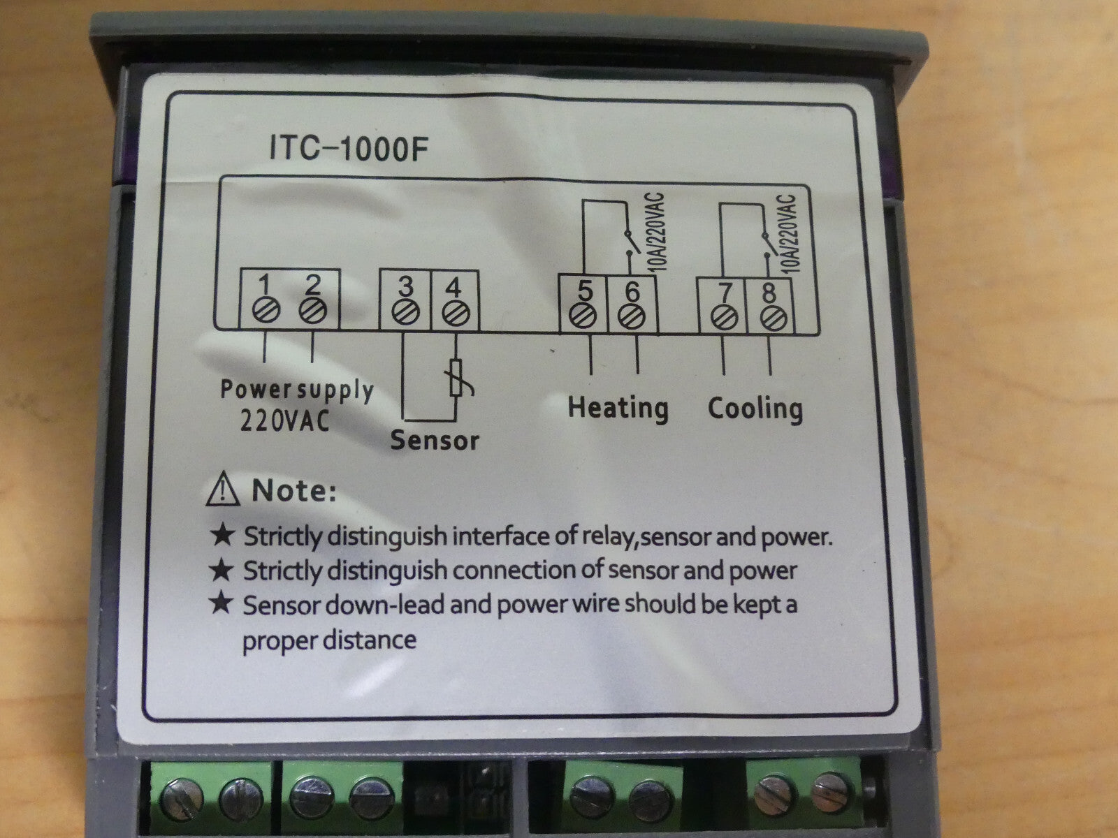 Inkbird ITC-1000F Temperaturregler