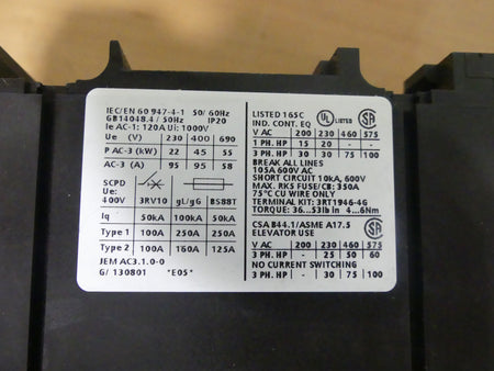 Siemens Sirius 3RT1046-1B