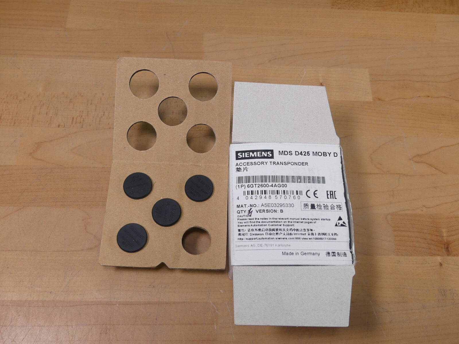 Siemens 6GT2600-4AG00 Transponder s.Bilder