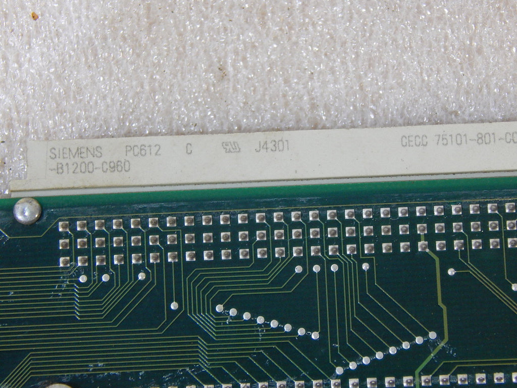 Siemens Simatic Steuerungskarte PC612-B1200-C960 Used