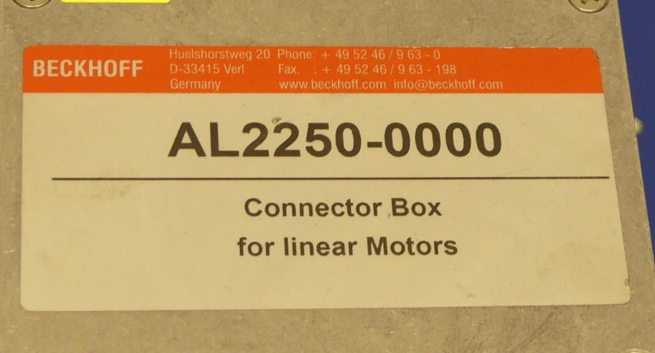 BECKHOFF AL2250-0000