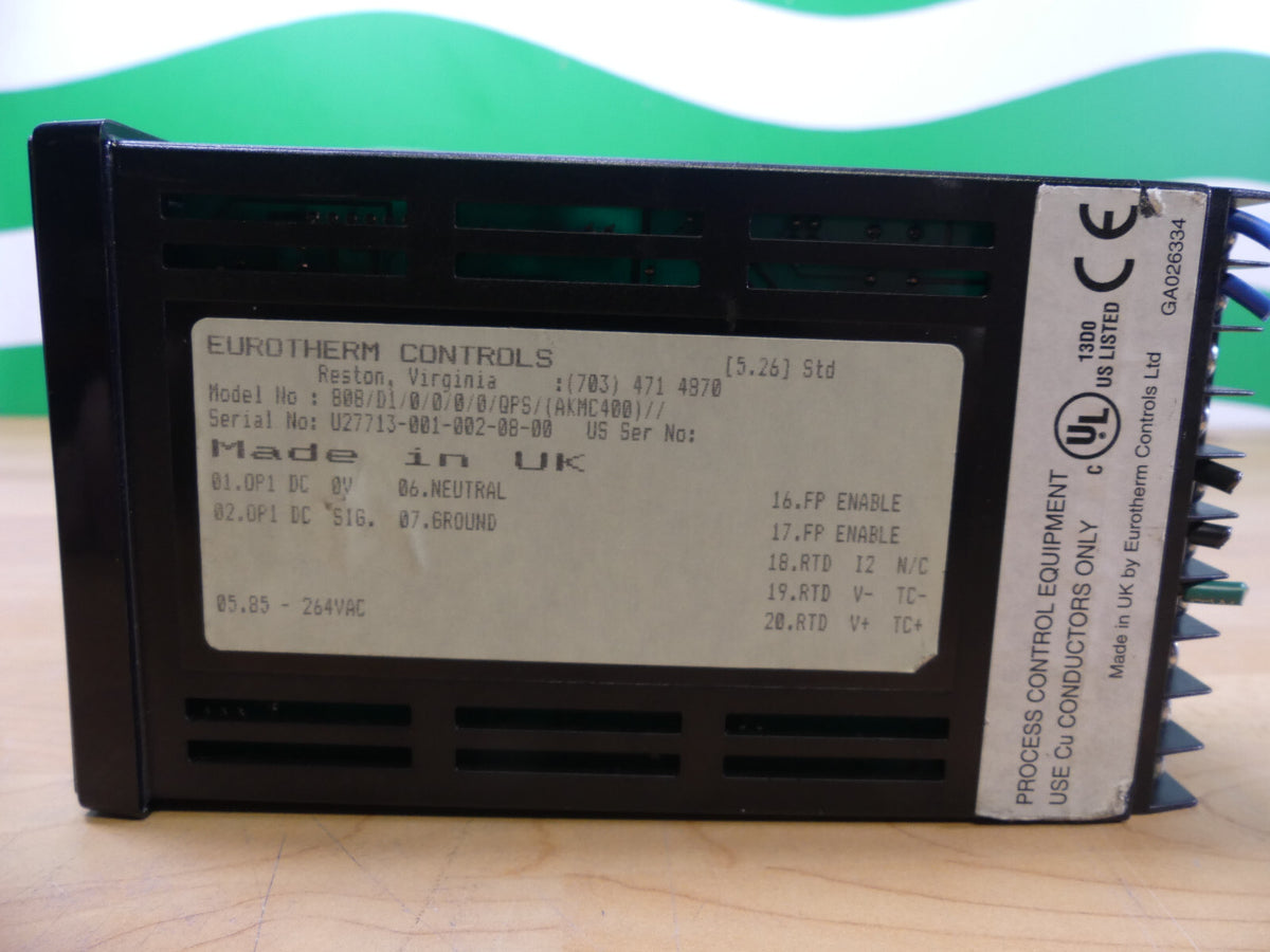 Eurotherm 808/D1/0/0/0/0/QPS Temperaturregler Regler Controller