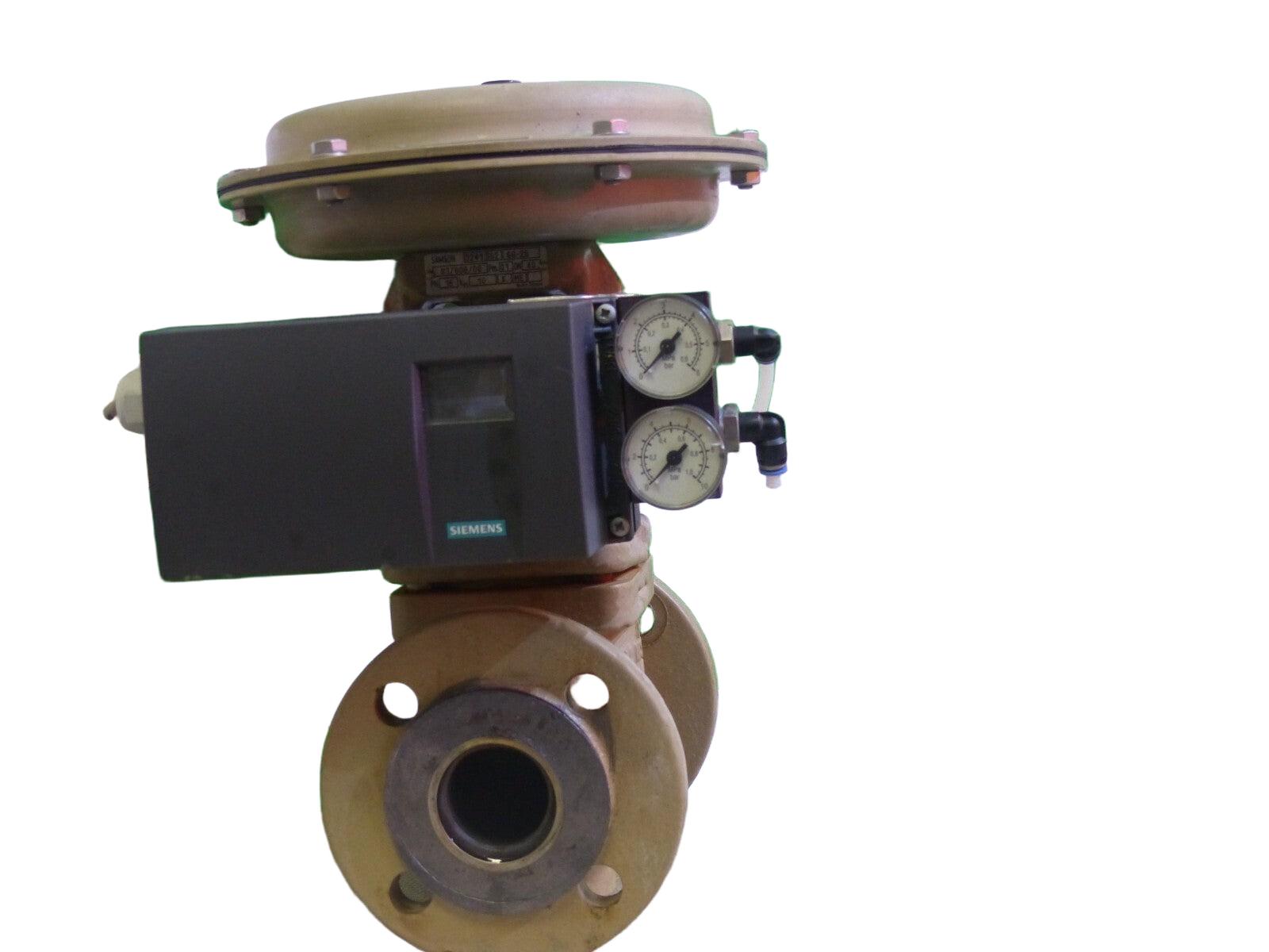 Samson 3277 Pneumatischer  3241 02 GG-25  siemens Steuerung  6DR5310-0NG00-0AA0