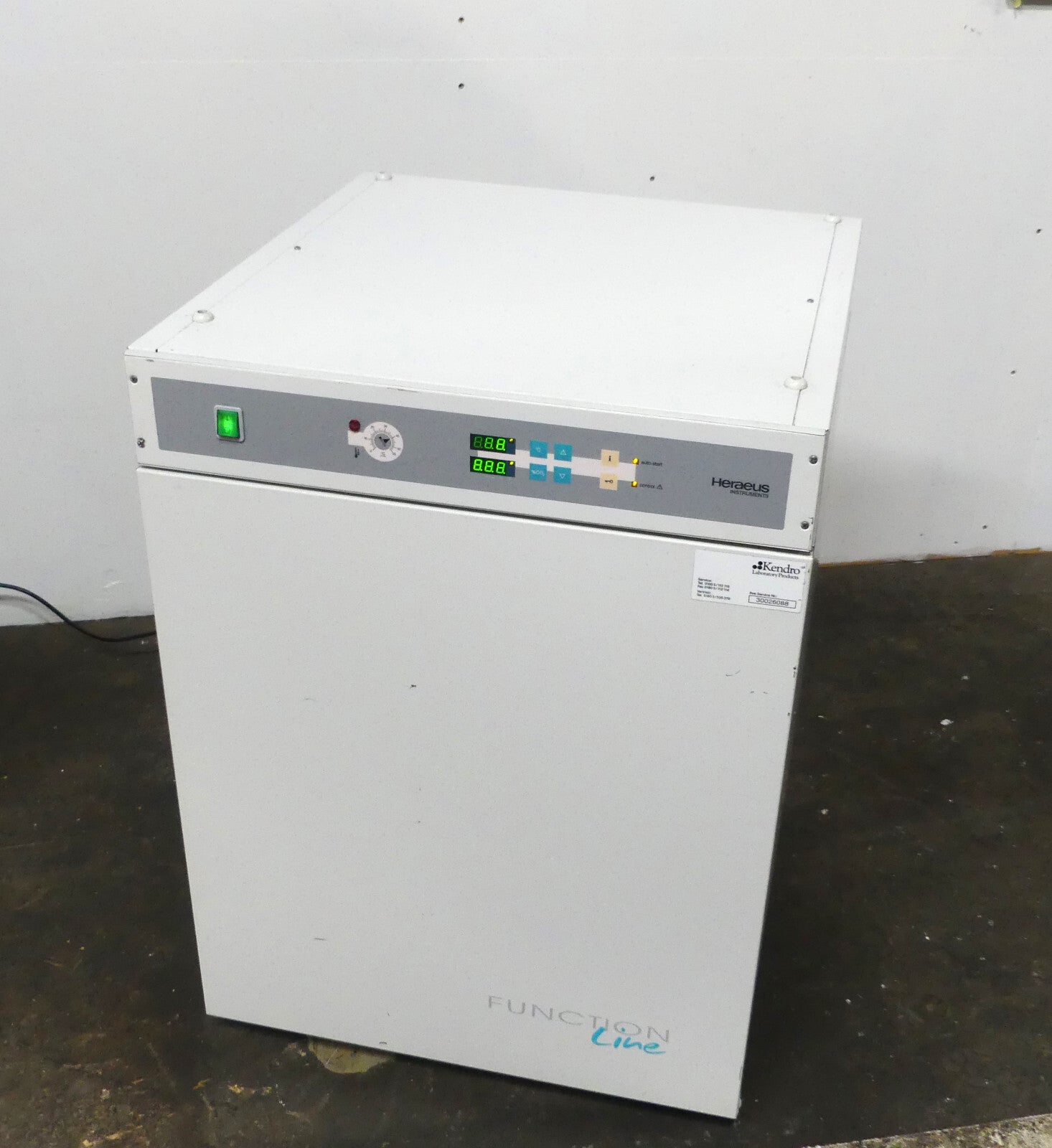 HERAEUS INSTRUMENTS FUNCTION LINE TYPE BB 16 CU INCUBATOR