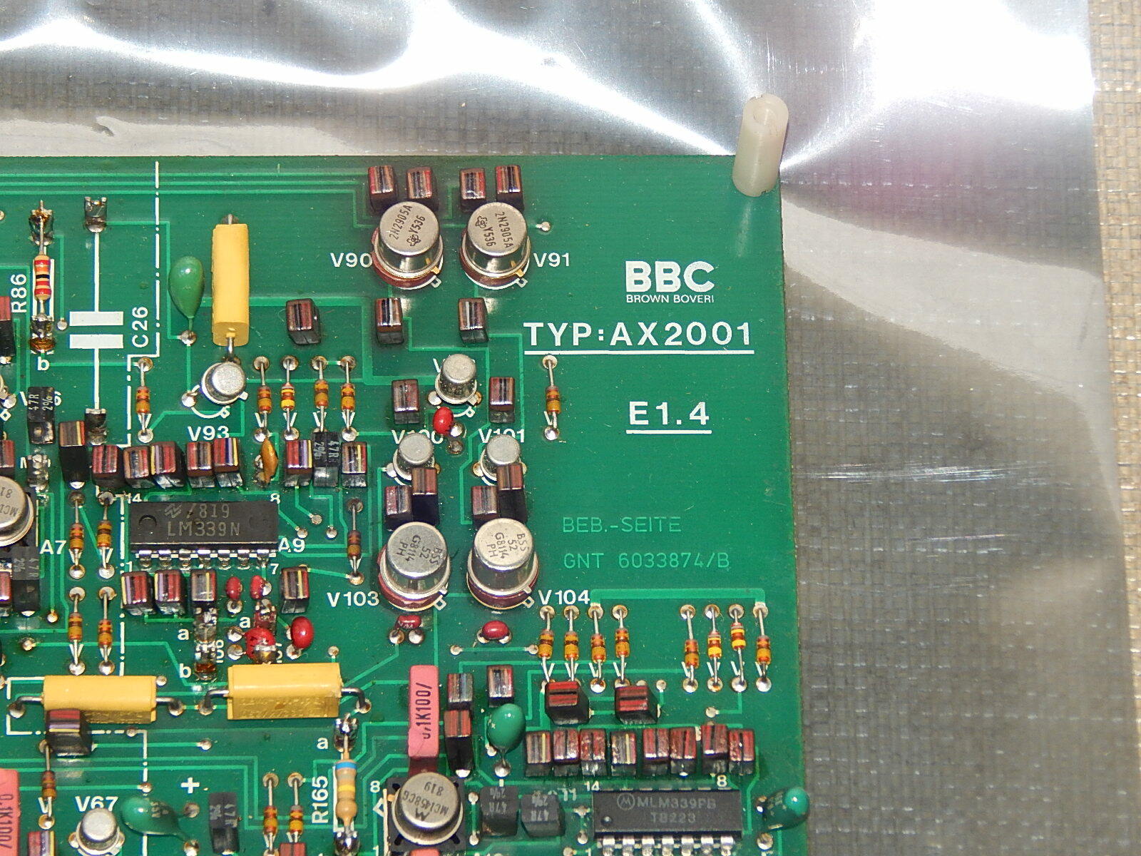 BBC AX 2001 // GNT2 012 457 R1 Antriebselektronik