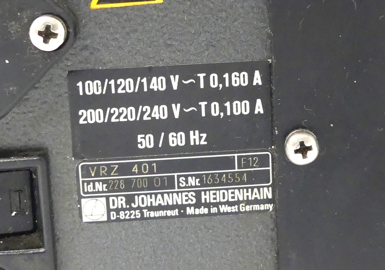 Heidenhain VRZ 401
