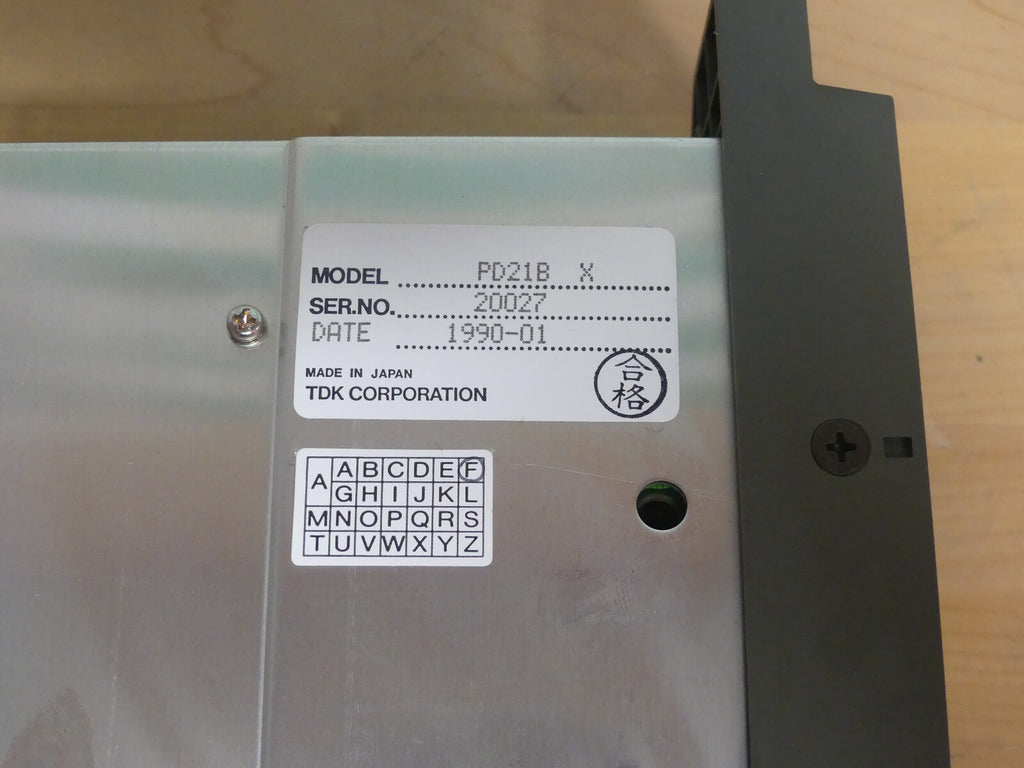 Mitsubishi CNC PD21B-X Power Supply Unit Model PD21BX