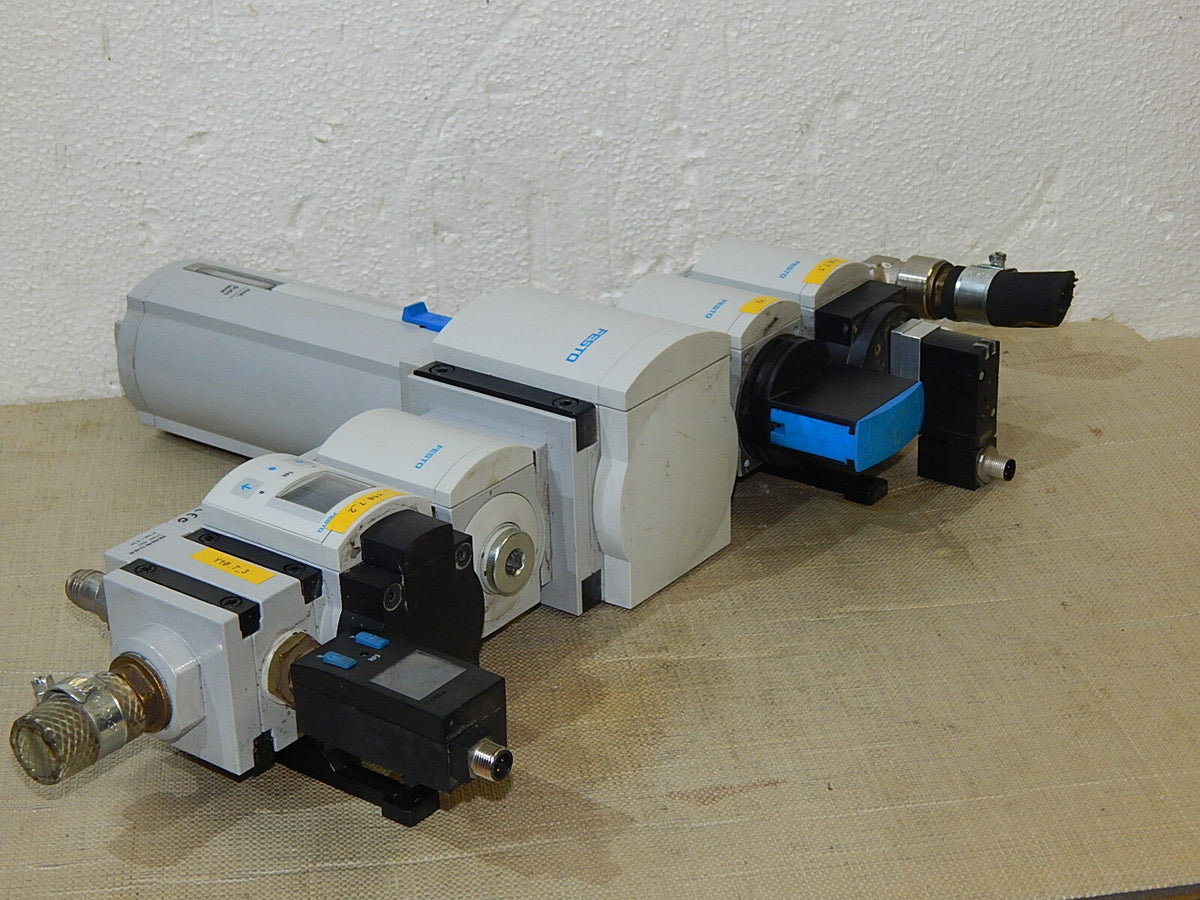  Druckmindereinheit FESTO MS9-LF-G-E-U-M +MS6-EE+MS6-EM1+MS6-FRM+SFAM s.Bilder