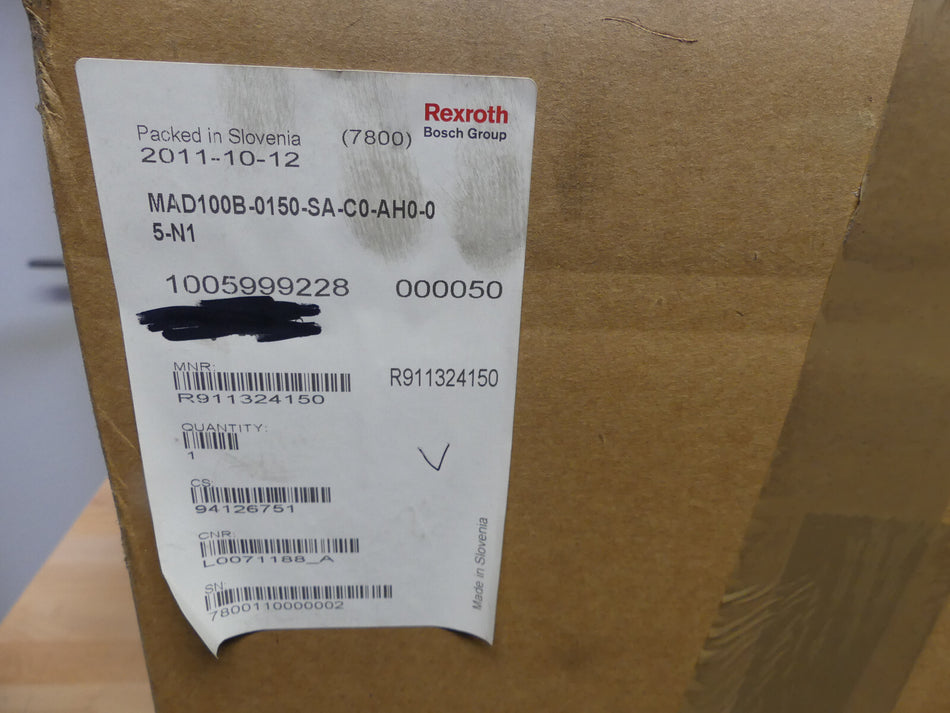 REXROTH MAD100B-0150-SA-C0-AH0-05-N1