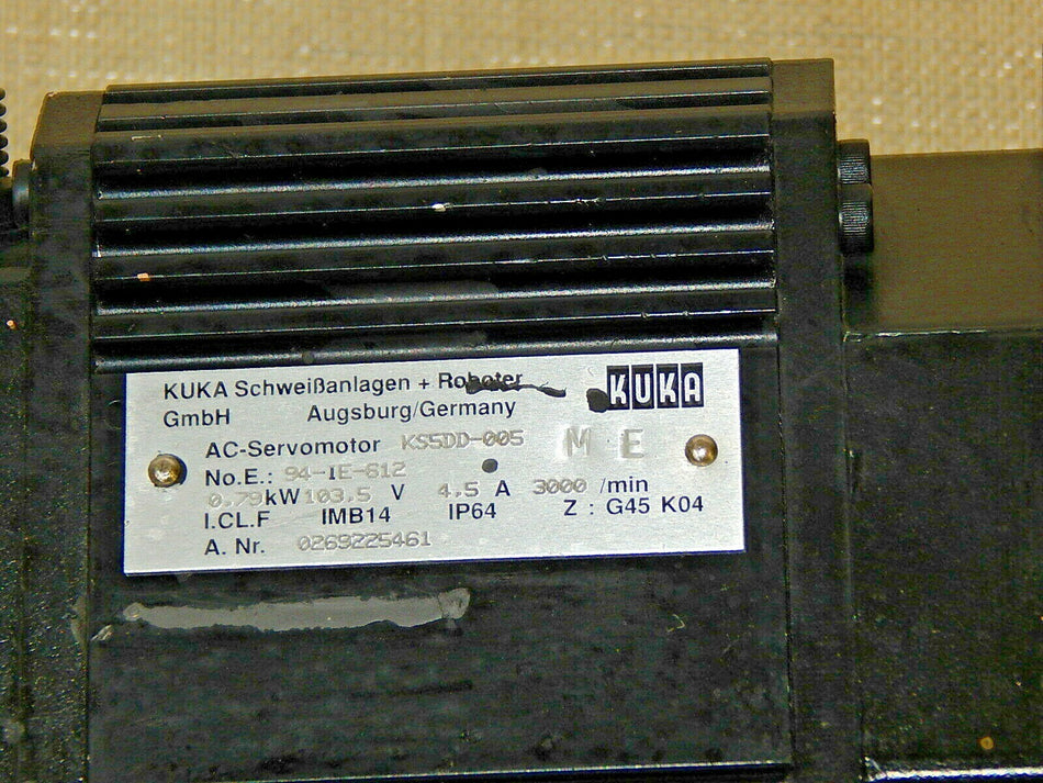  KUKA AC Servomotor KS5CC-005 Used s.Bitte Bilder