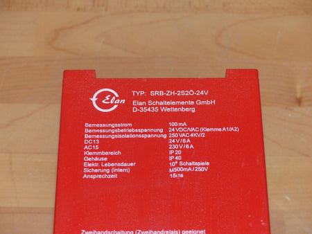 elan srb-zh-2s2ö-24v used
