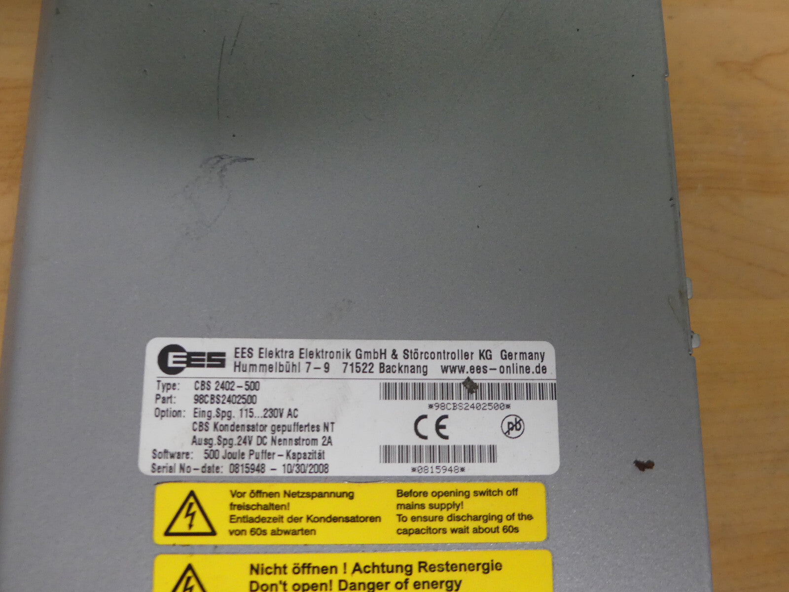 EES CBS 2402-500
