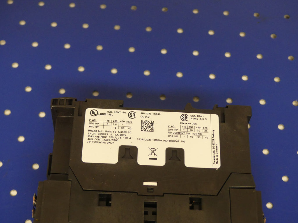 SIEMENS 3RT2035-1KB40