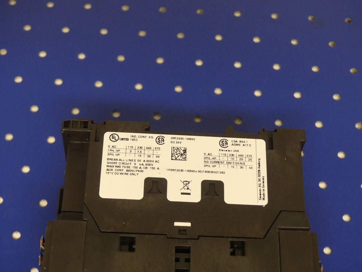 SIEMENS 3RT2035-1KB40