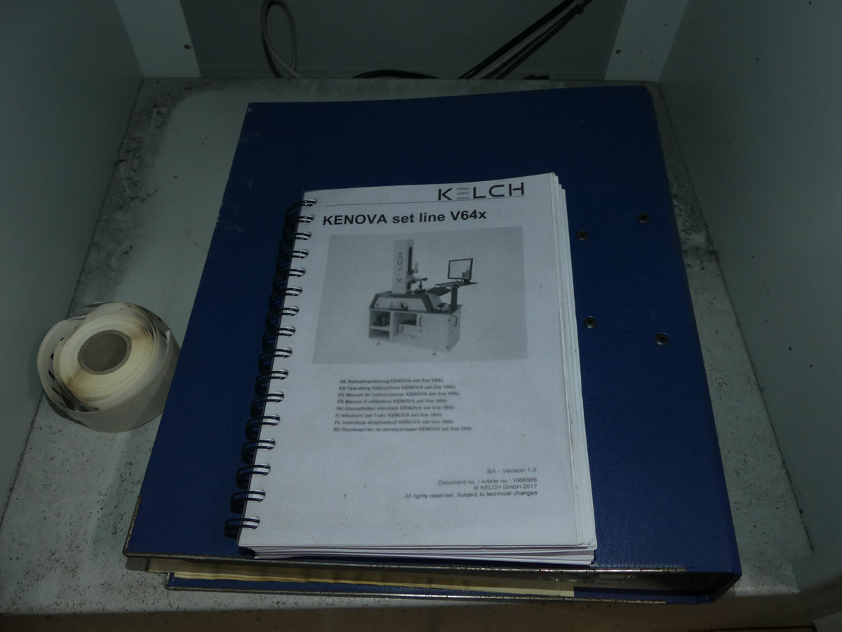 KELCH KENOVA set line V646C  Werkzeugeinstellgeräte s.Bilder