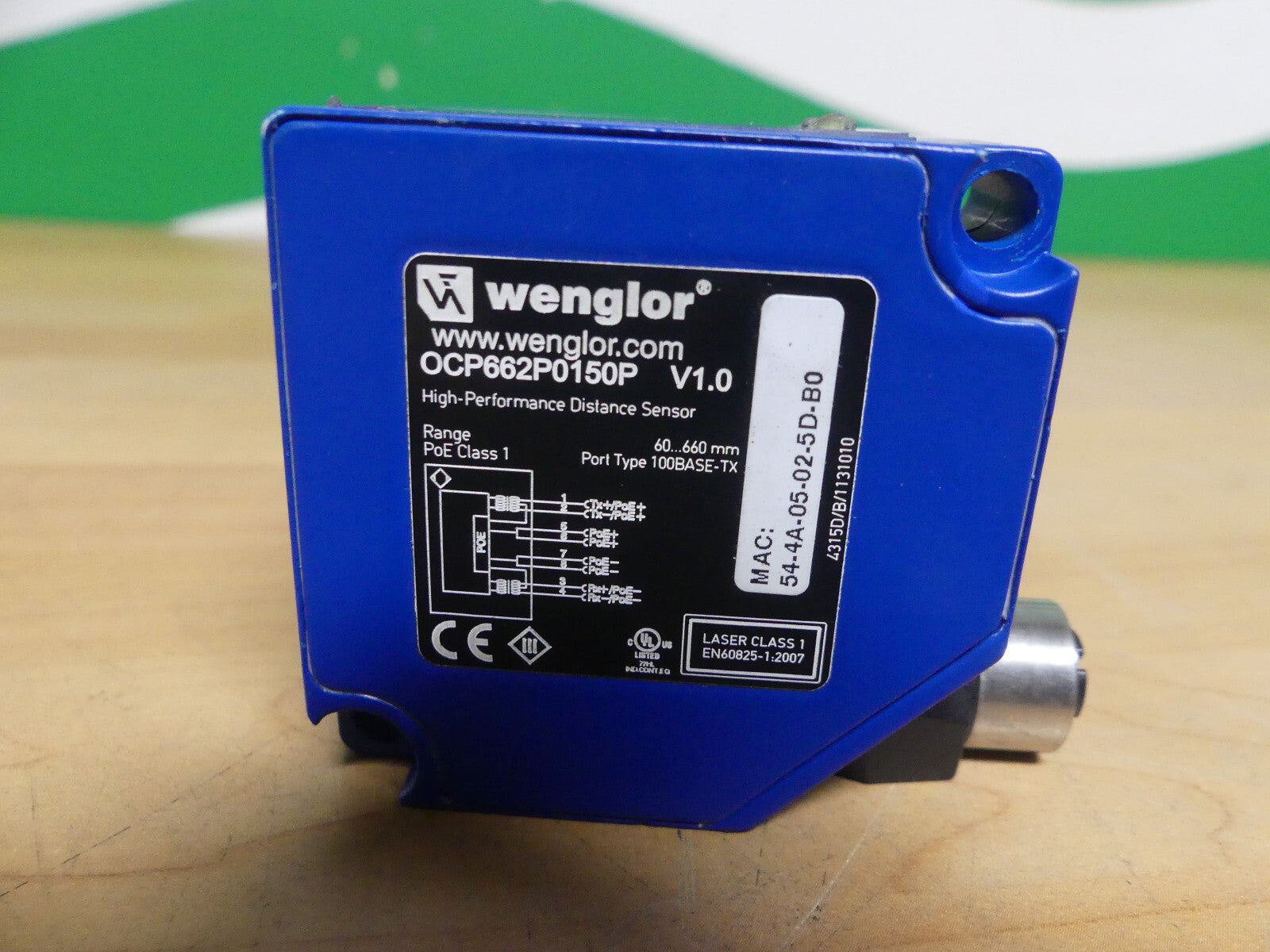 Wenglor OCP662P0150P Laser-Distanzsensor