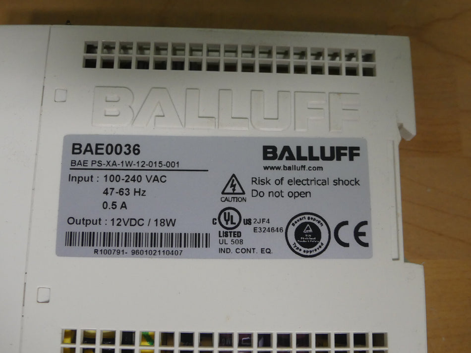 Balluff BAE0036 Netzteil