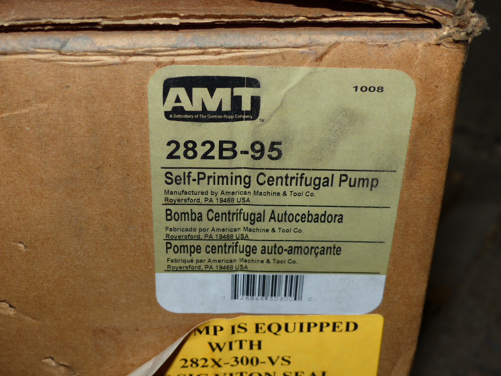 AMT 282B-95 Endsaugpumpe s.Bilder
