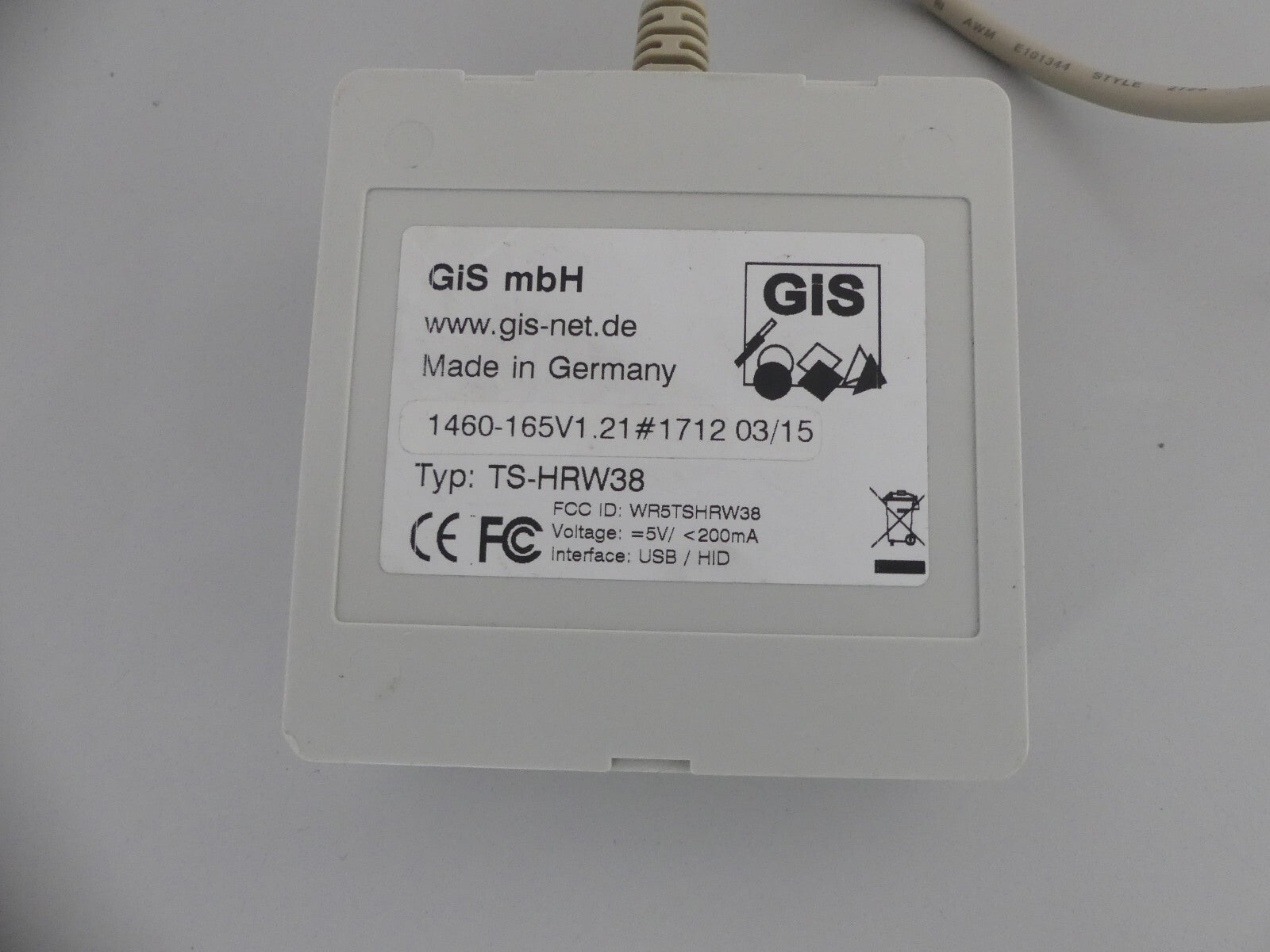 GIS TS-HRW38