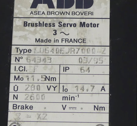 ABB LD640EJR7000-Z
