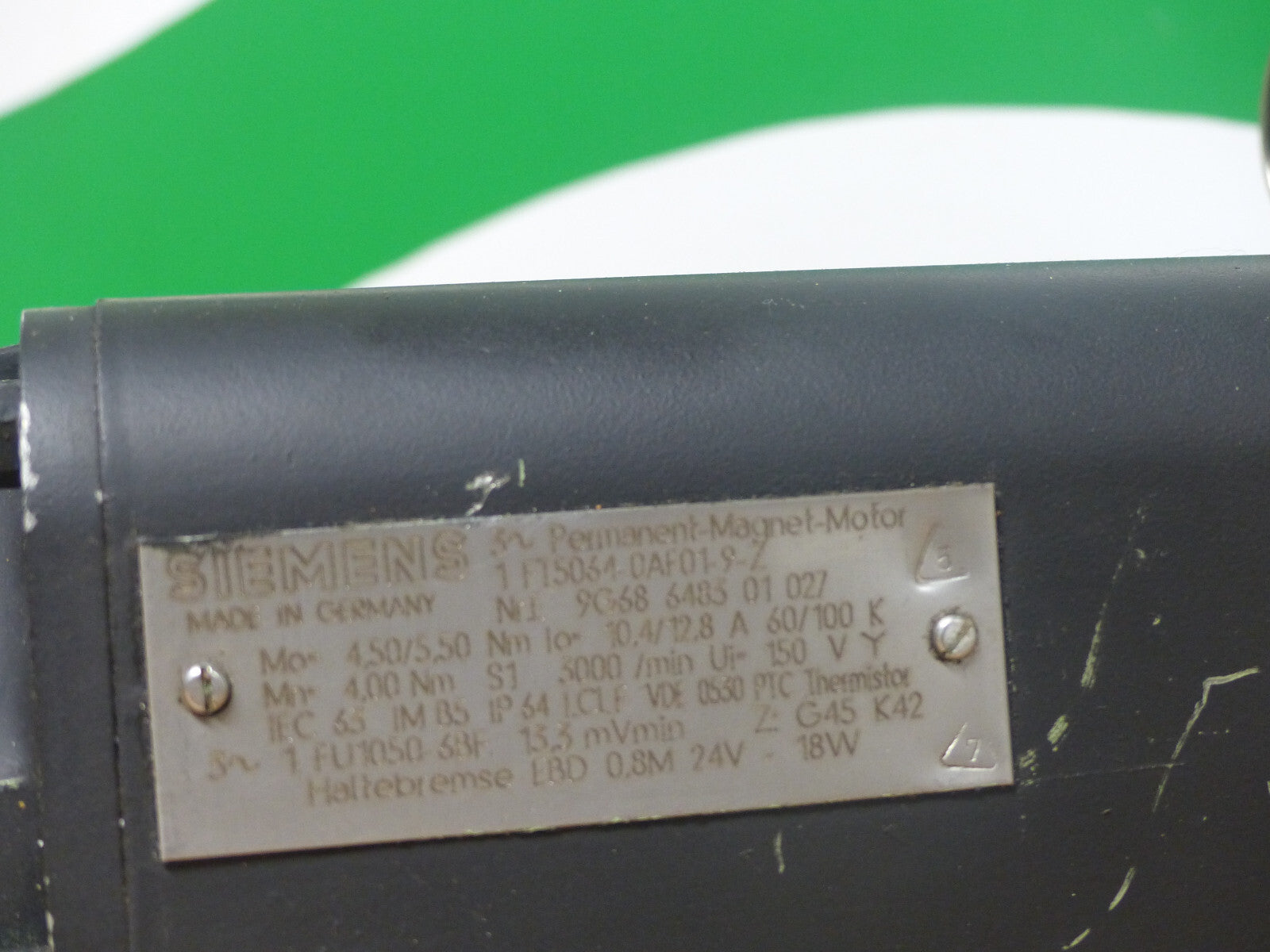 Siemens 1FT5064-0AF01-9-Z