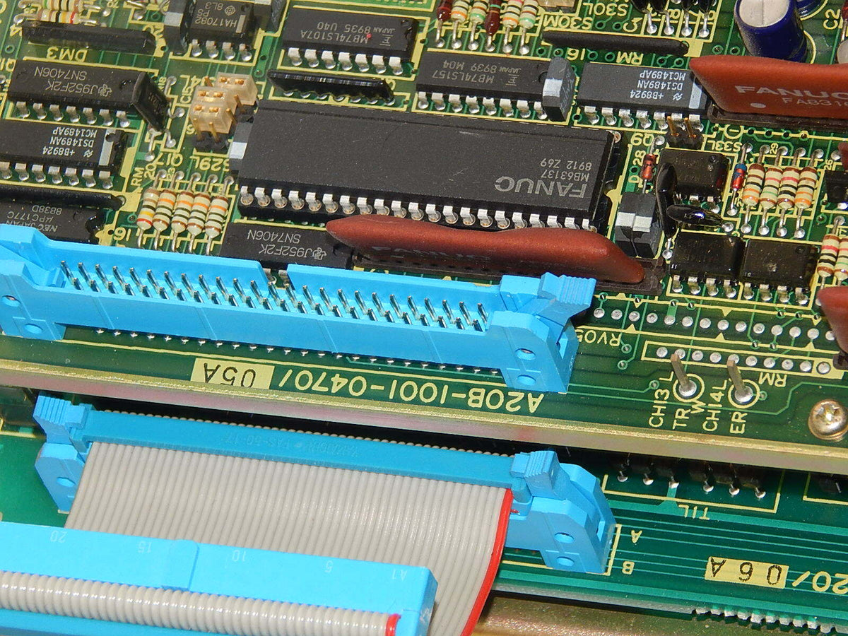 Fanuc Control Board A20B-1001-0470/05A // A16B-1200-05250 // A06B-H201 /06A used