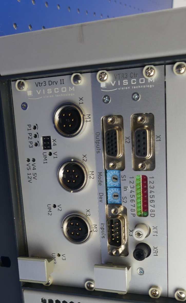 VISCOM AG SMS VTR3 77.155.B.01 MIT VTR3 DRV II VTR3 CTR