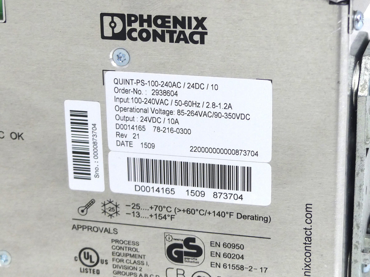 Phoenix Contact QUINTS-PS-100-24AC/24DC/10