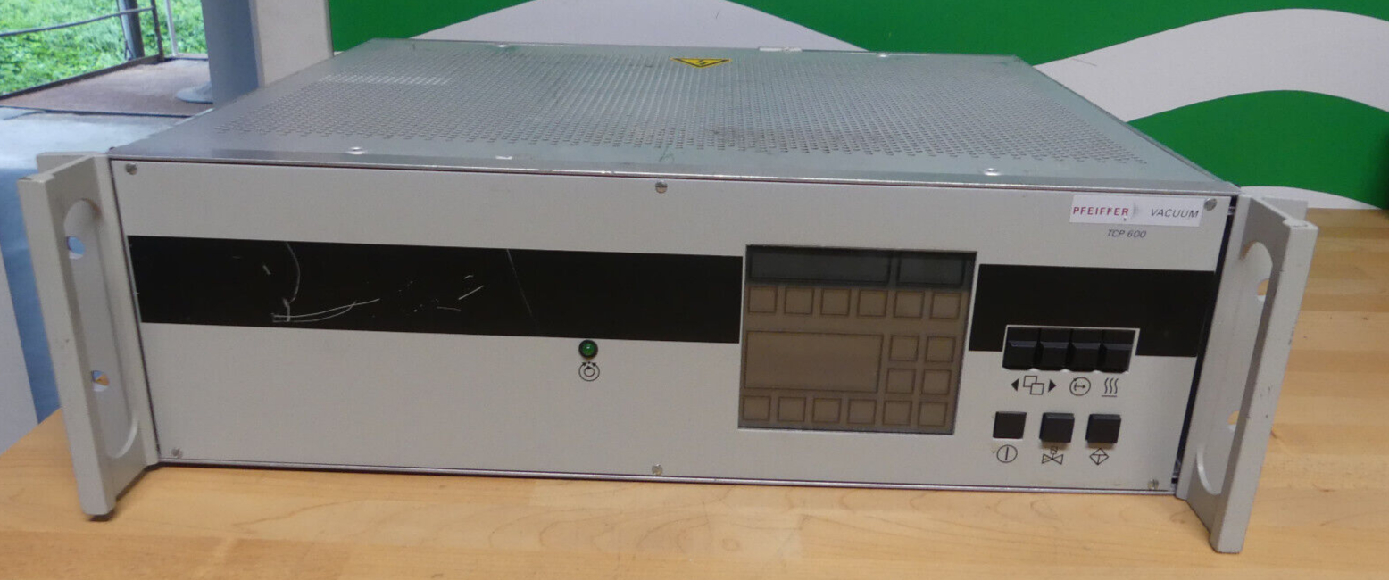 Pfeiffer Vacuum TCP 600 TCP600 Turbo Vakuumpumpe Controller