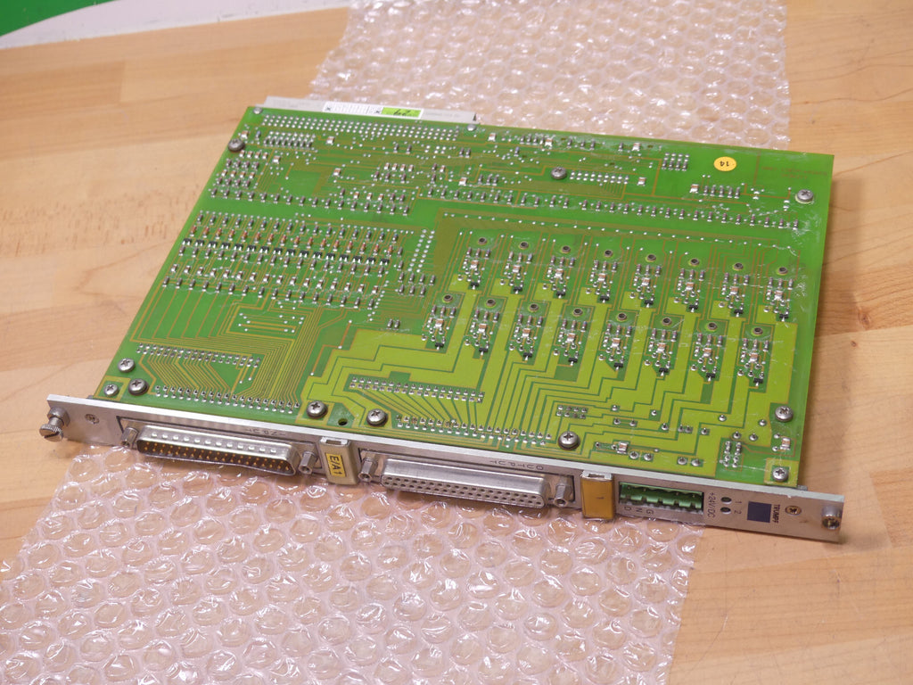 Trumpf 086632 mit Siemens G34924-W1021-C005 Ein-   Ausgabe Piggybackbaugruppe