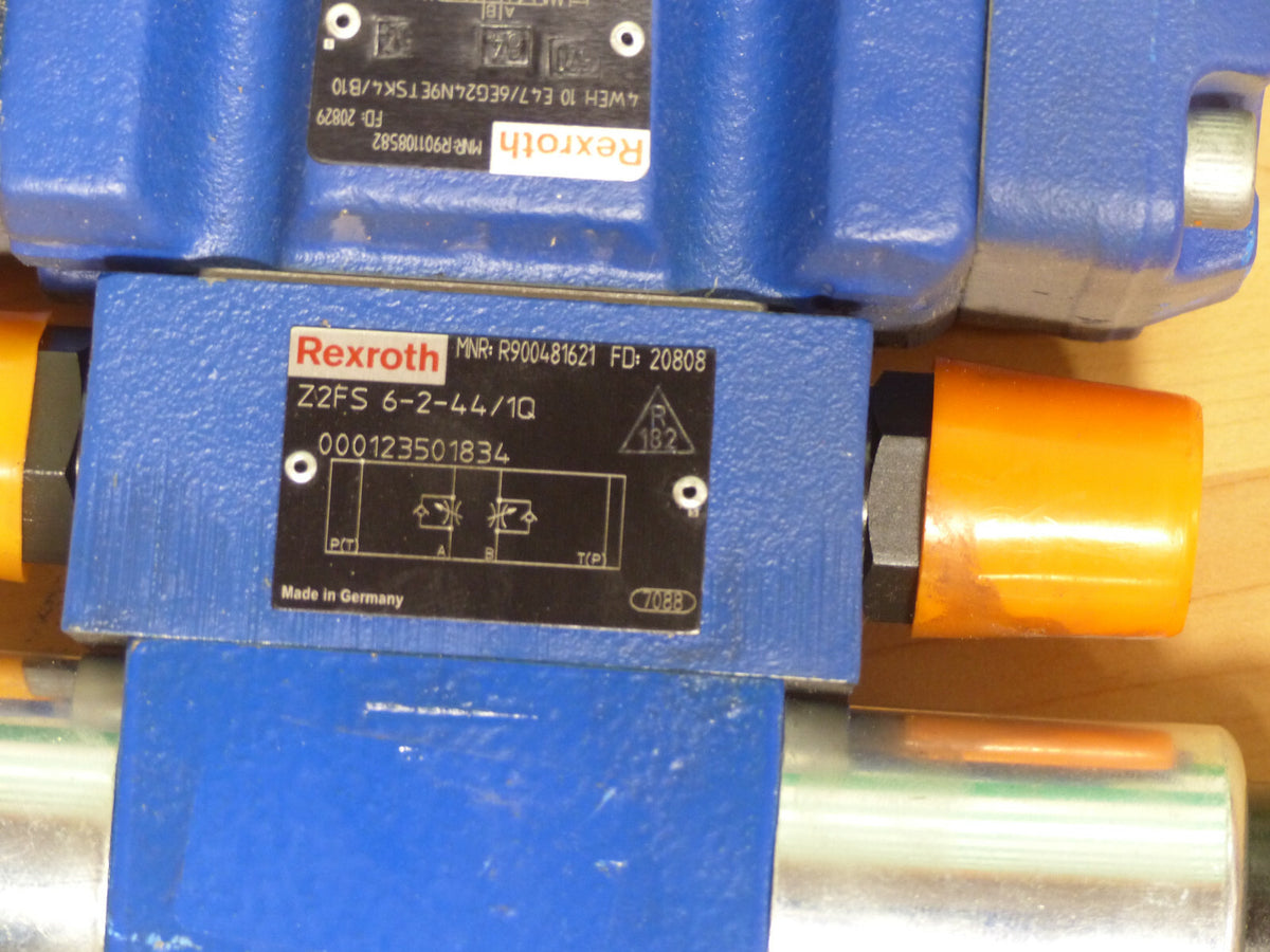 Rexroth 4WEH 10 E47/6EG24N9ETSK4/B10 / Z2FS 6-2-44/10 / 4WE 6 J62/EG24N9K4/B10