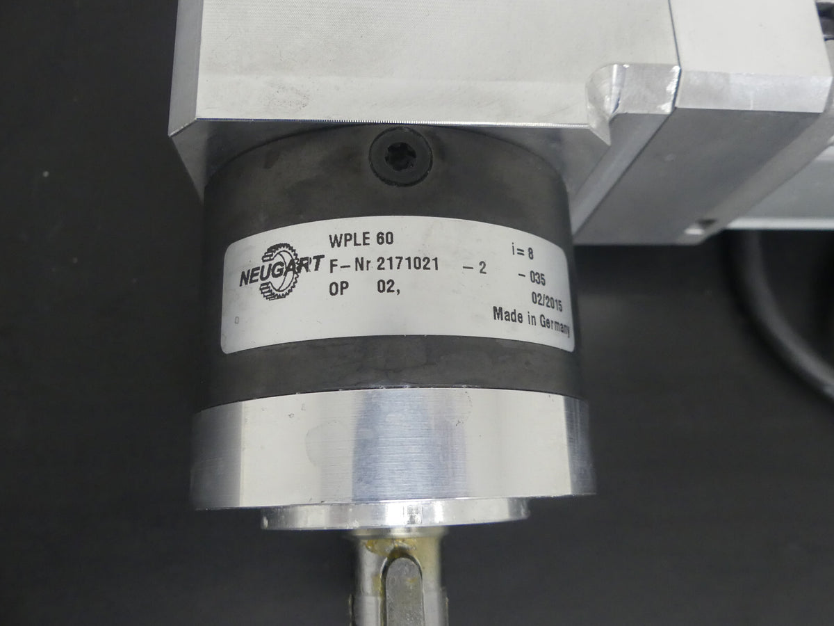 Rexroth MSM031C-0300-NN-M0-CH1 mit Neugart WPLE 60 Winkelgetriebe