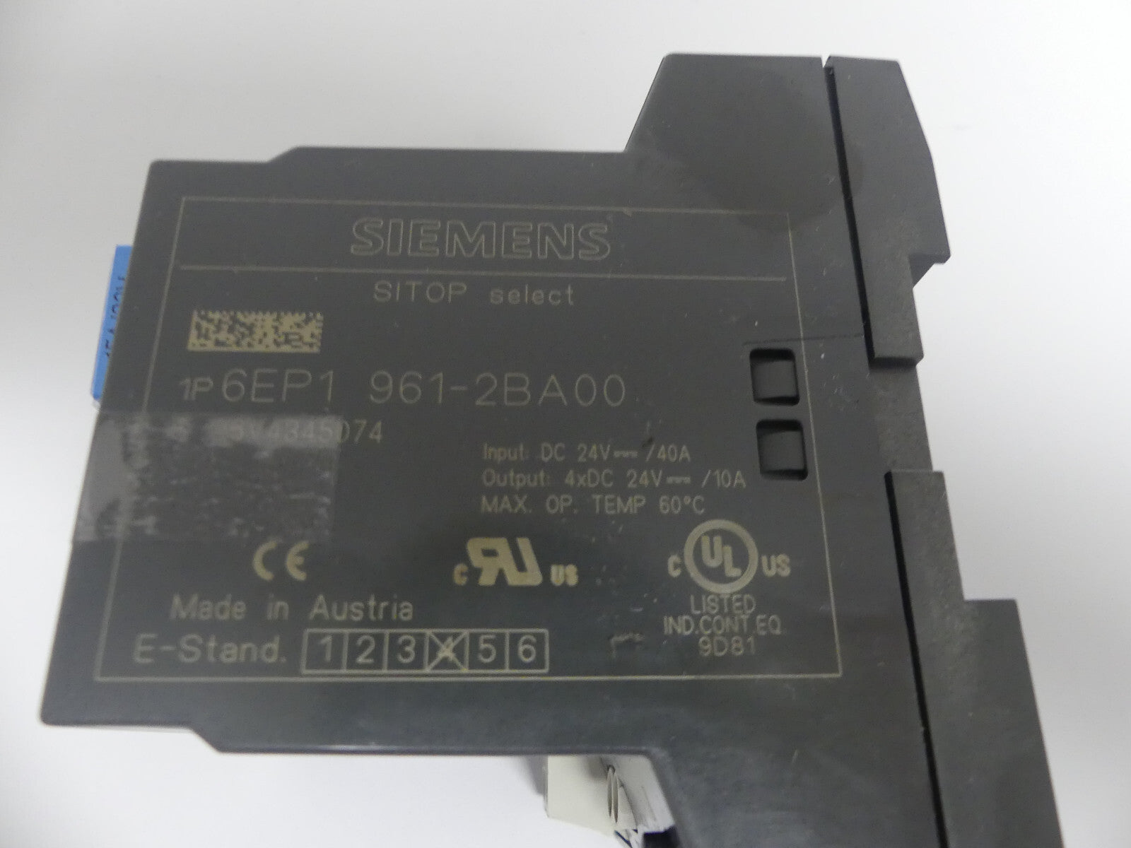 Siemens Sitop select 6EP1 961-2BA00