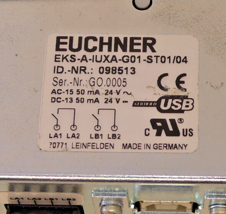 Euchner EKS-A-IUXA-G01-ST01/04